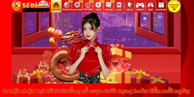 Tìm hiểu về chương trình hoàn trả tiền cược lên đến 50%